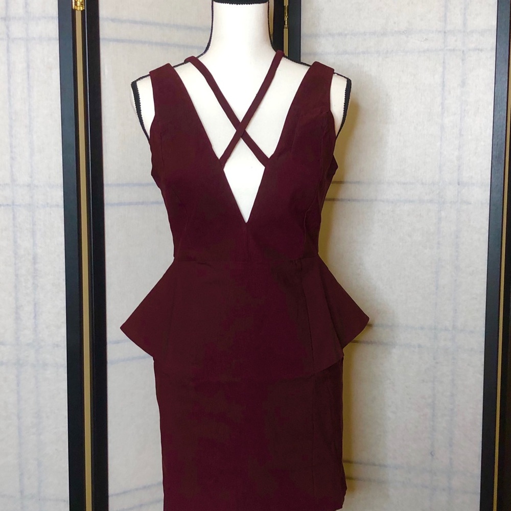 Peplum Dress (New w/tags)